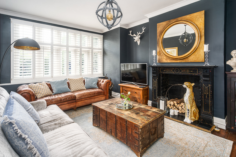 Bottom left project image for Victorian Townhouse in Bath, property photography, commissioned by agent for sale previously run as holiday let/Airbnb.
