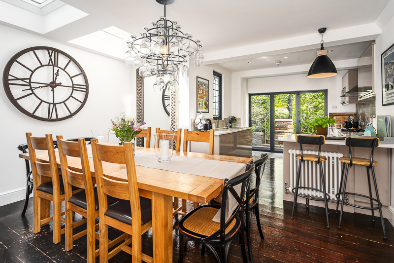 Bottom right project image for Victorian Townhouse in Bath, property photography, commissioned by agent for sale previously run as holiday let/Airbnb.